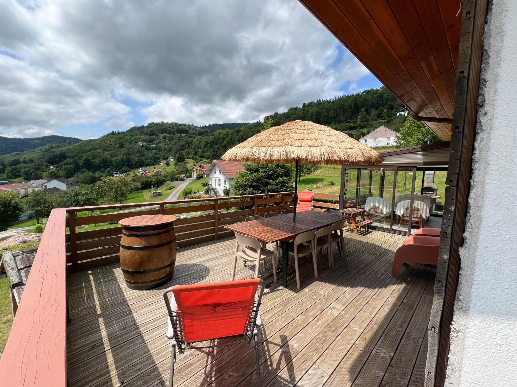Chalet Individuel - Panoramique Montagnes & Proche Lac La Bresse Ngoại thất bức ảnh